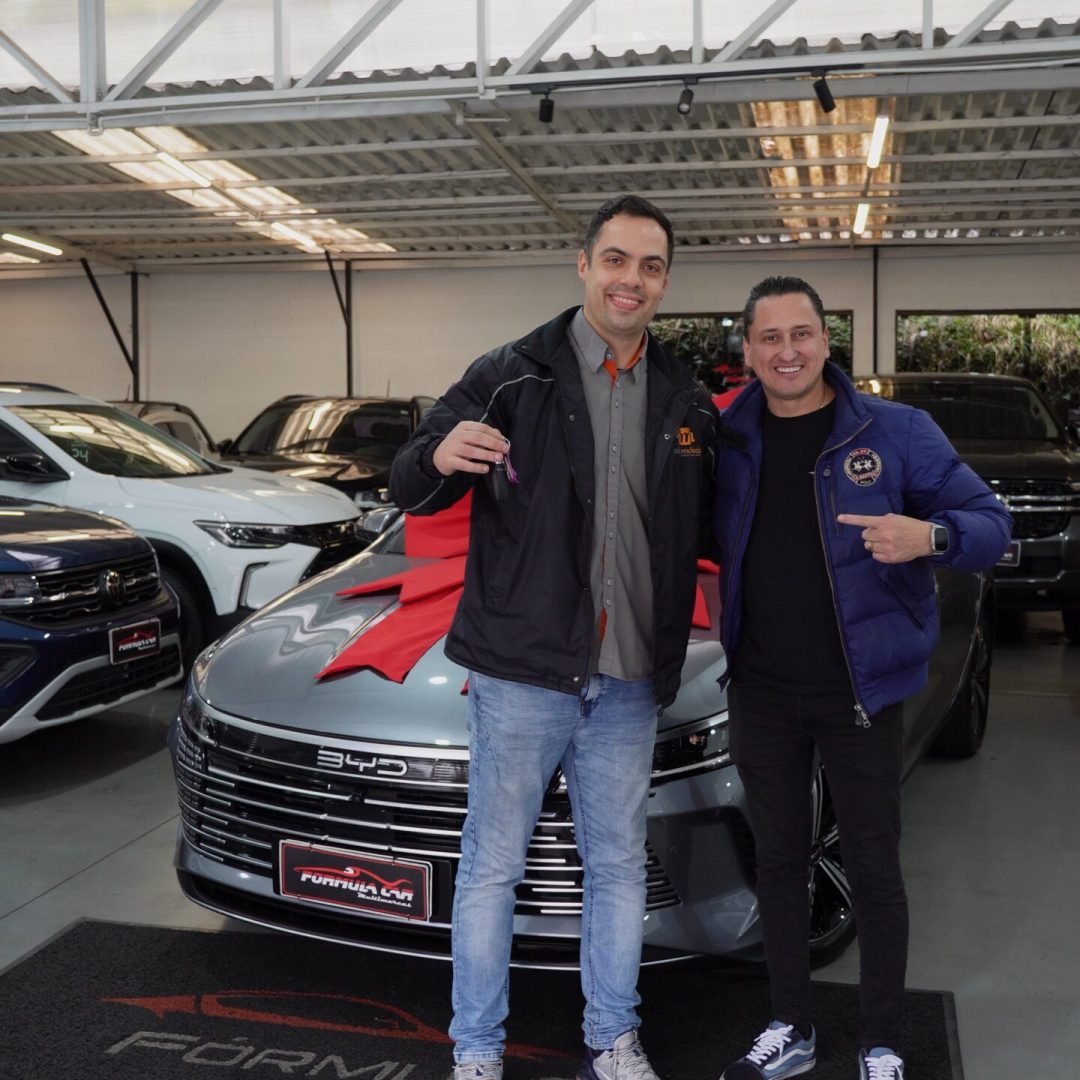 Cliente BYD King Cinza